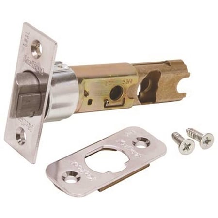 Kwikset Universal 6 Way Satin Chrome Adjustable Deadlatch Polished Chrome 19841 6WAL DL C